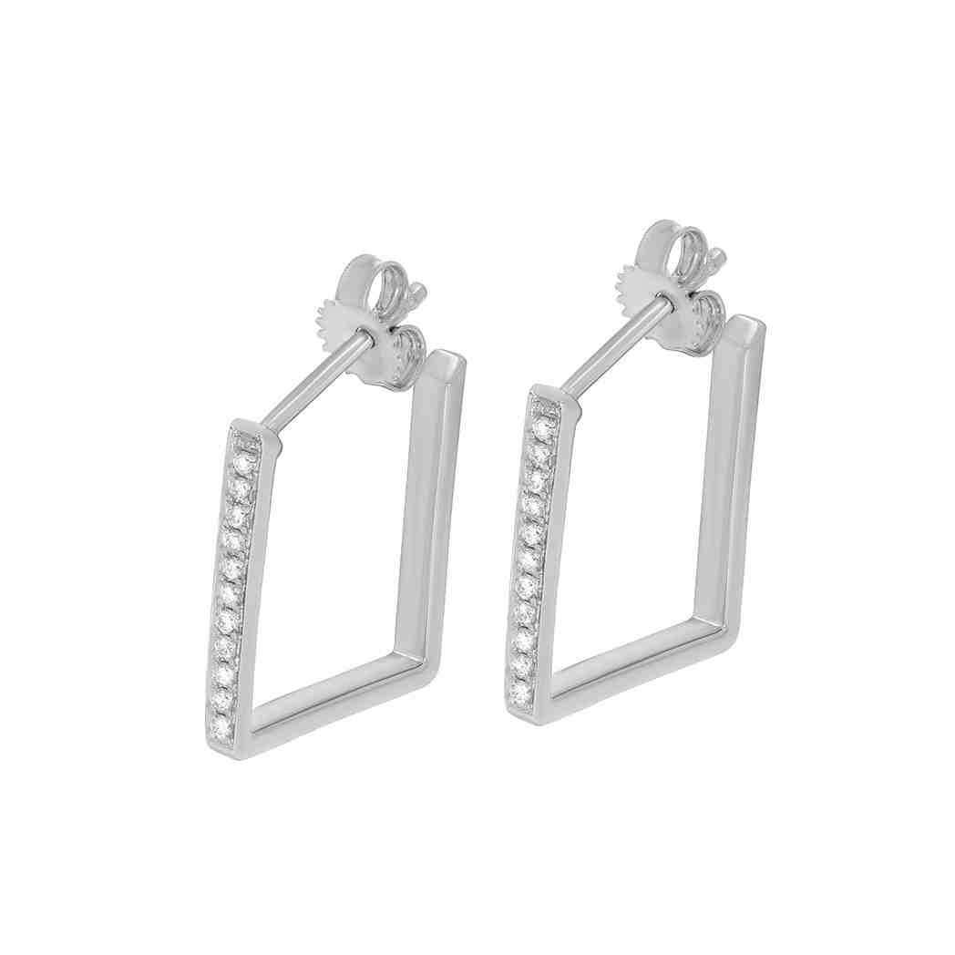  Square Hoop Earrings ER21648A